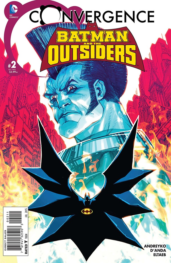 Convergence Batman and the Outsiders #2 cover