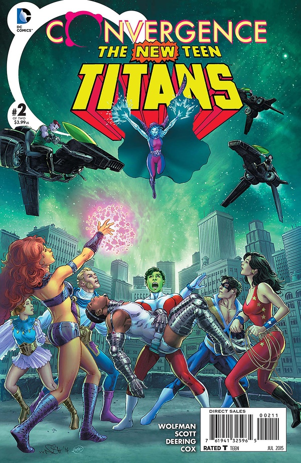 Convergence New Teen Titans #2 cover