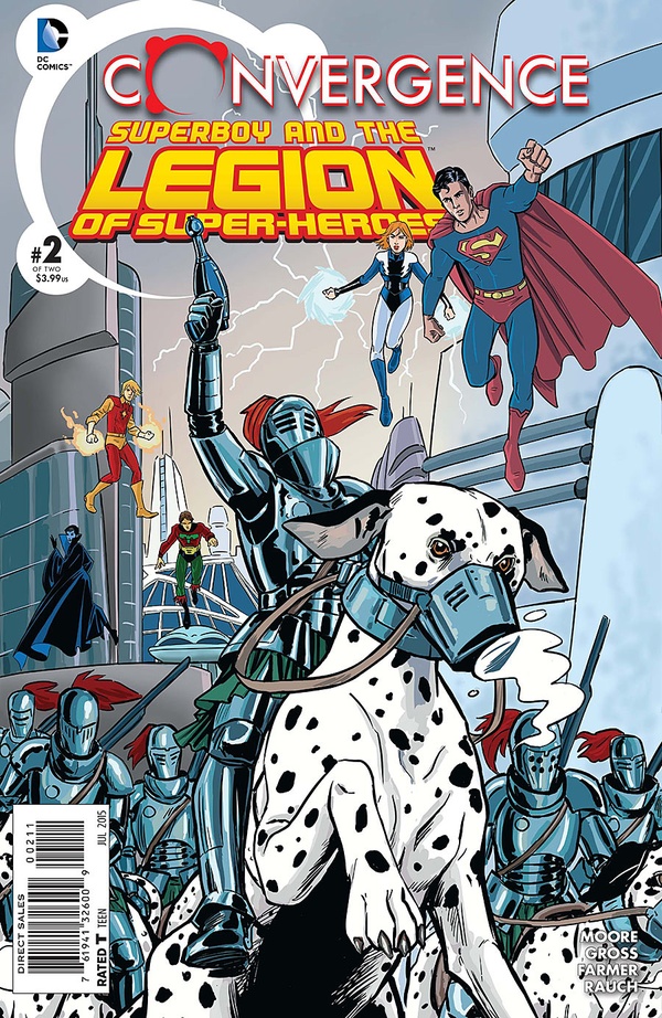 Convergence Superboy and the Legion of Super-Heroes #2 cover