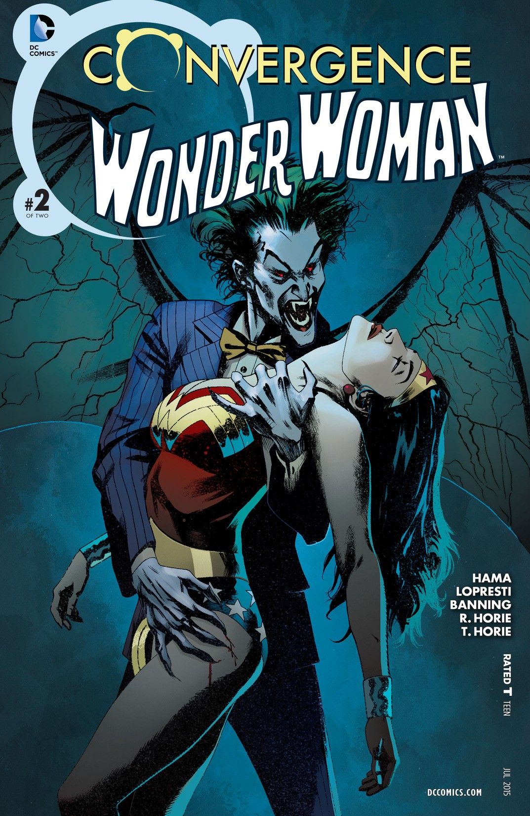 Convergence Wonder Woman #2 cover