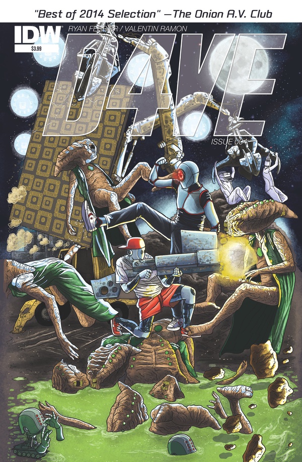 D4VE #4 cover