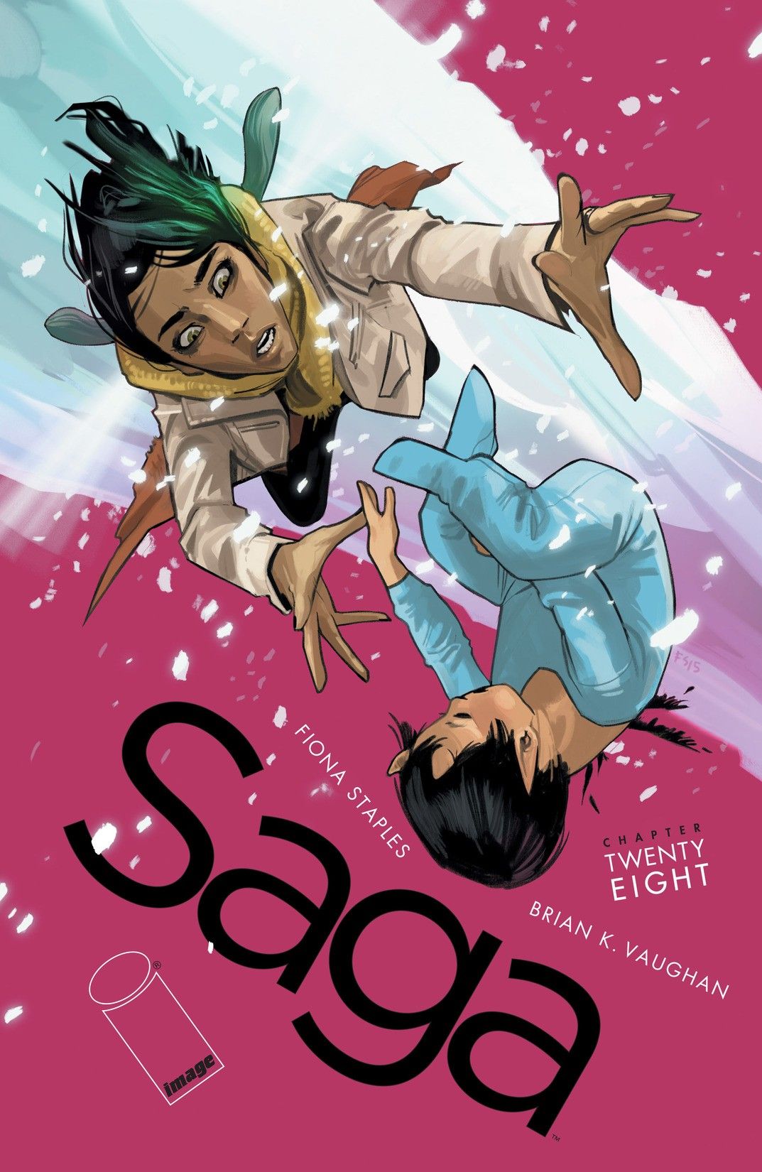 Saga #28 cover