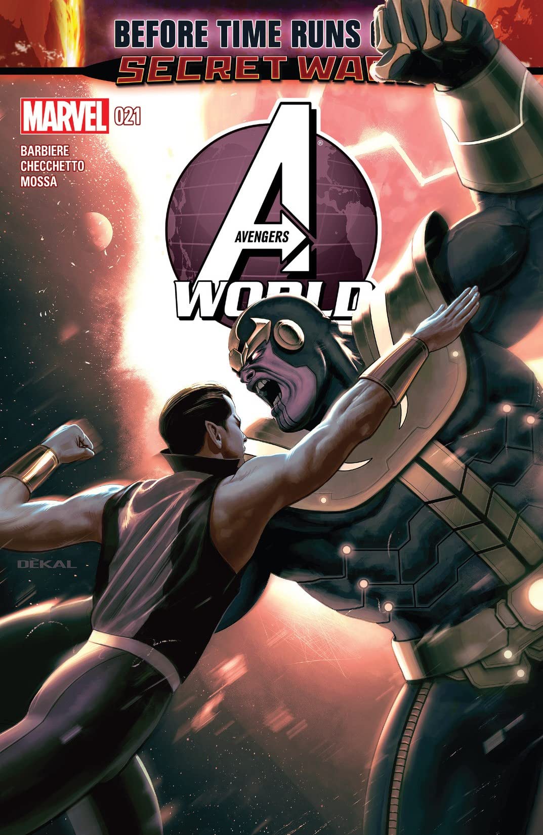 Avengers World #21 cover