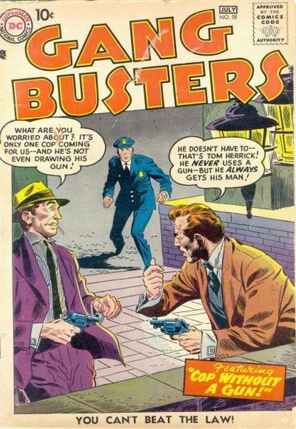 Gang Busters #58 cover