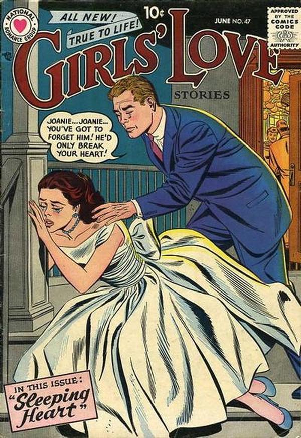 Girls' Love Stories #47 cover
