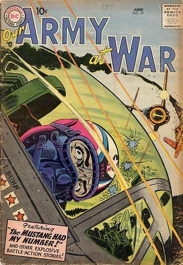 Our Army at War #59 cover