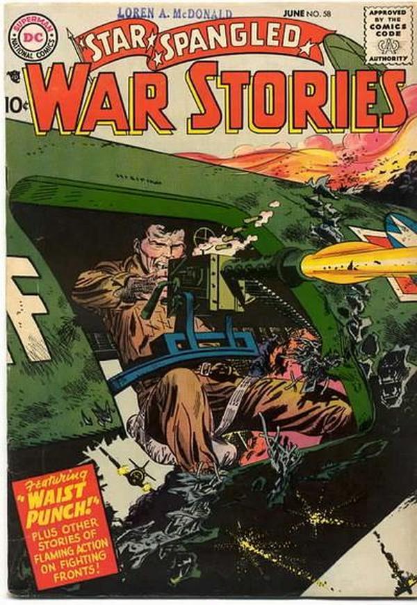 Star Spangled War Stories #58 cover