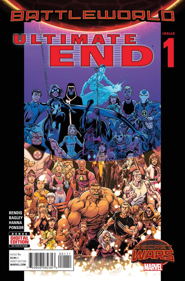 Ultimate End #1 cover