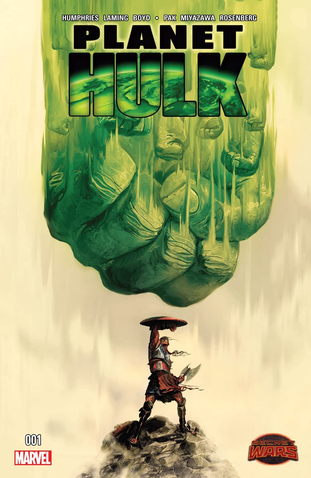 Planet Hulk #1 cover