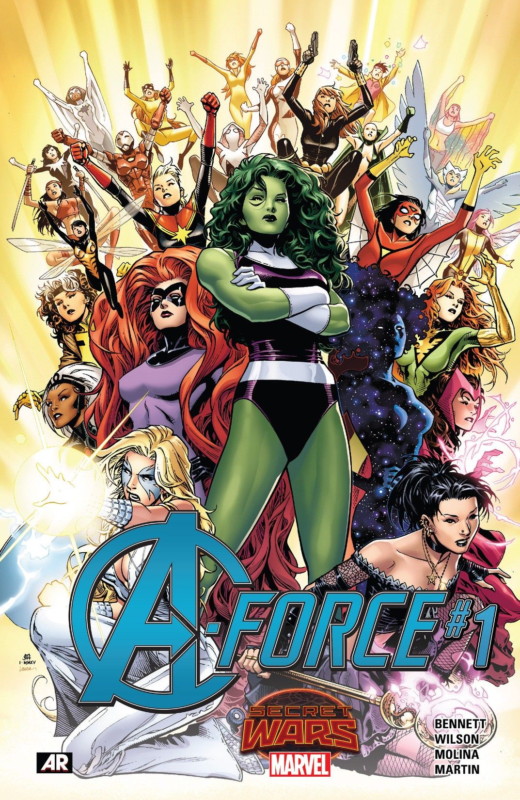 A-Force #1 cover