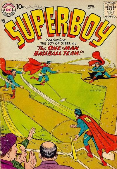 Superboy #57 cover