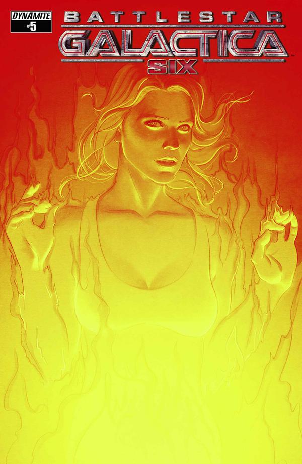 (New) Battlestar Galactica: Six #5 cover
