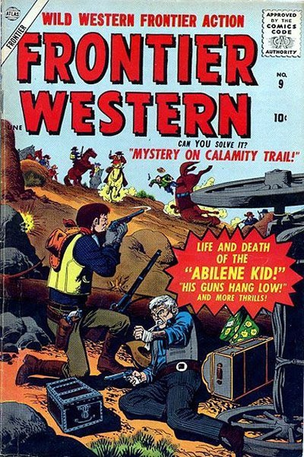 Frontier Western #9 cover