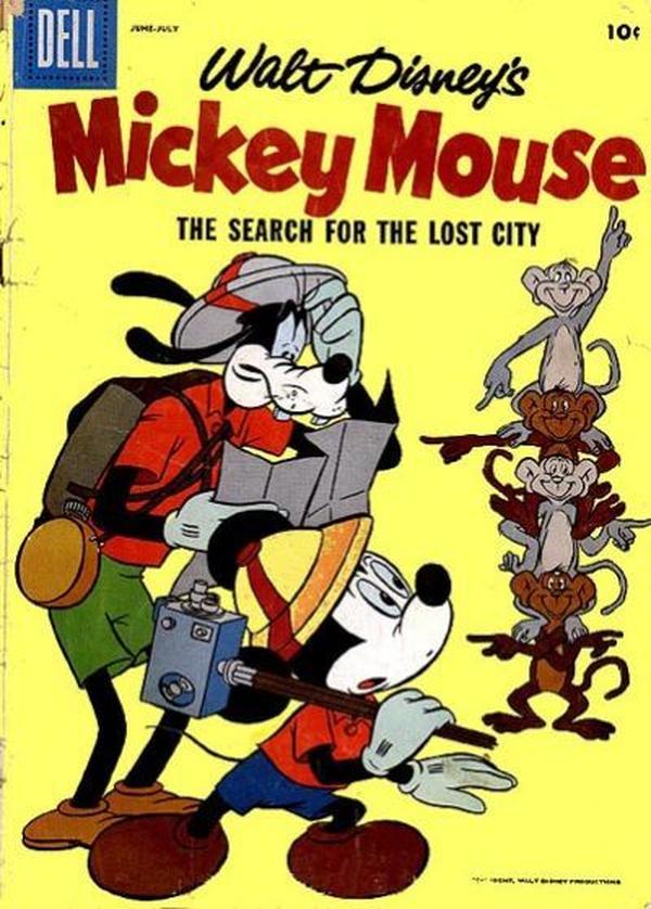 Walt Disney's Mickey Mouse #54 cover