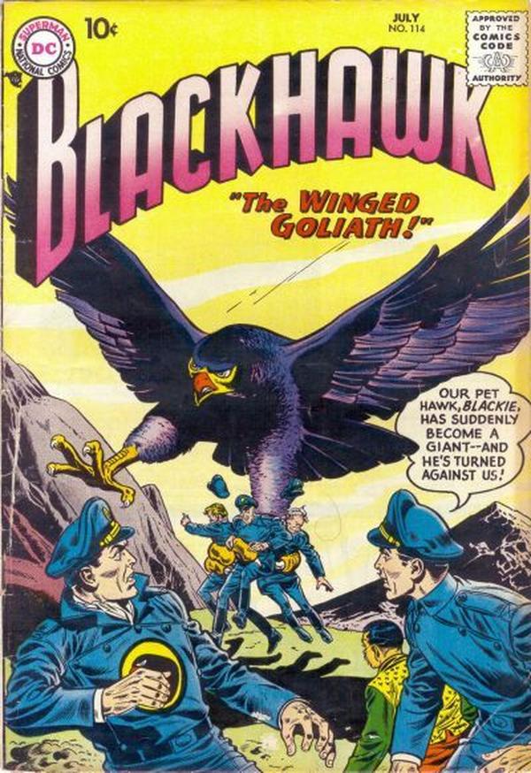 Blackhawk #114 cover