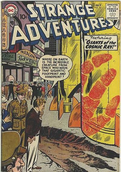 Strange Adventures #82 cover