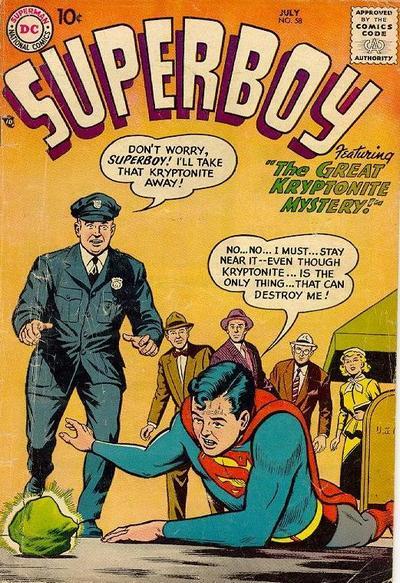 Superboy #58 cover