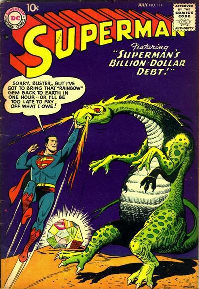 Superman #114 cover