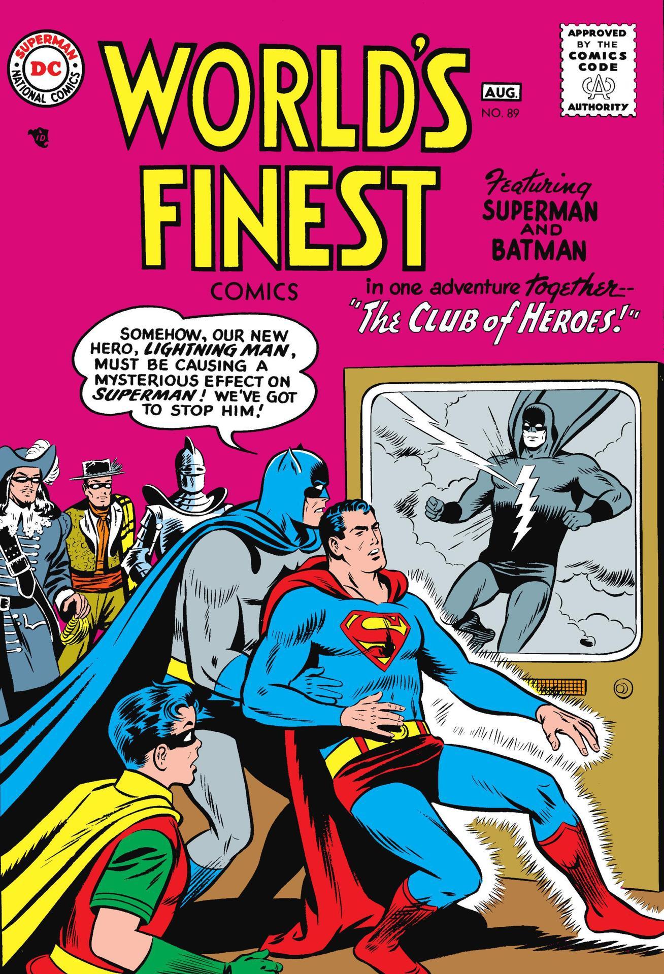 World's Finest Comics #89 cover