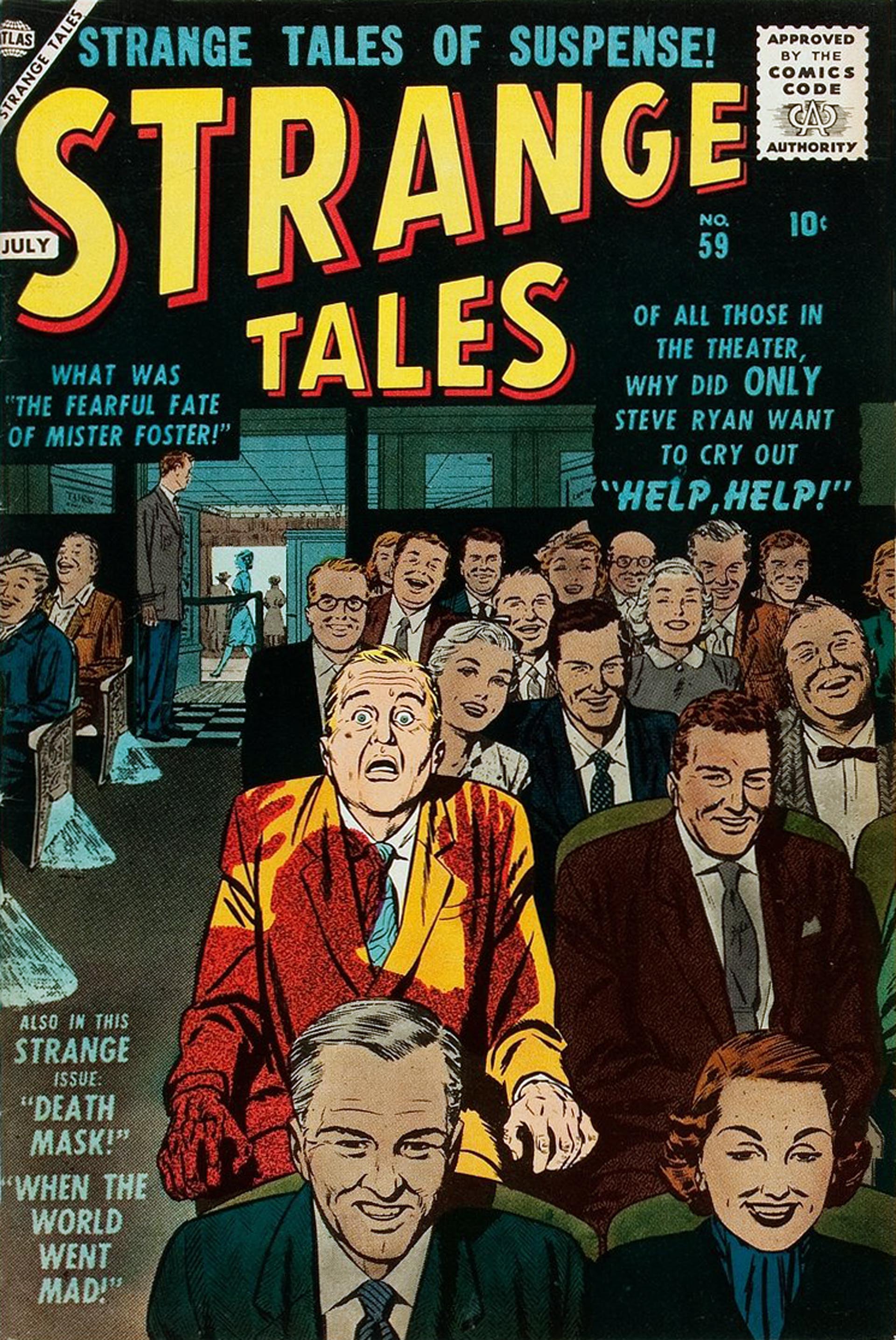 Strange Tales #59 cover