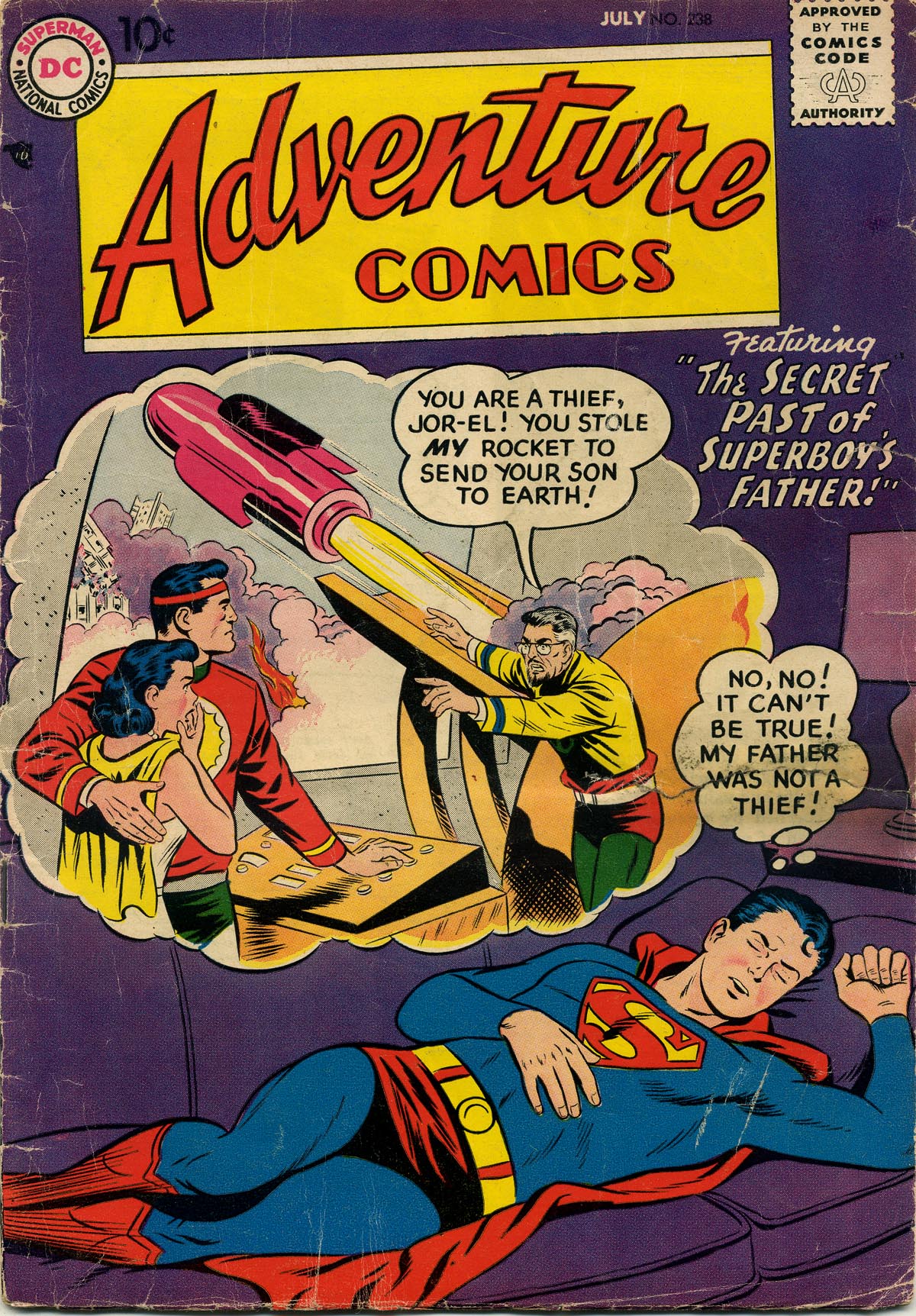 Adventure Comics #238 cover