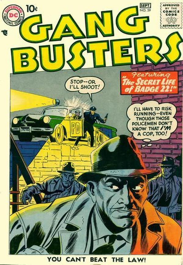Gang Busters #59 cover