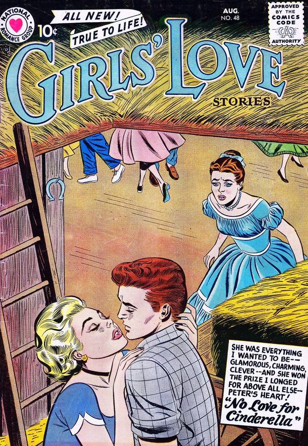 Girls' Love Stories #48 cover