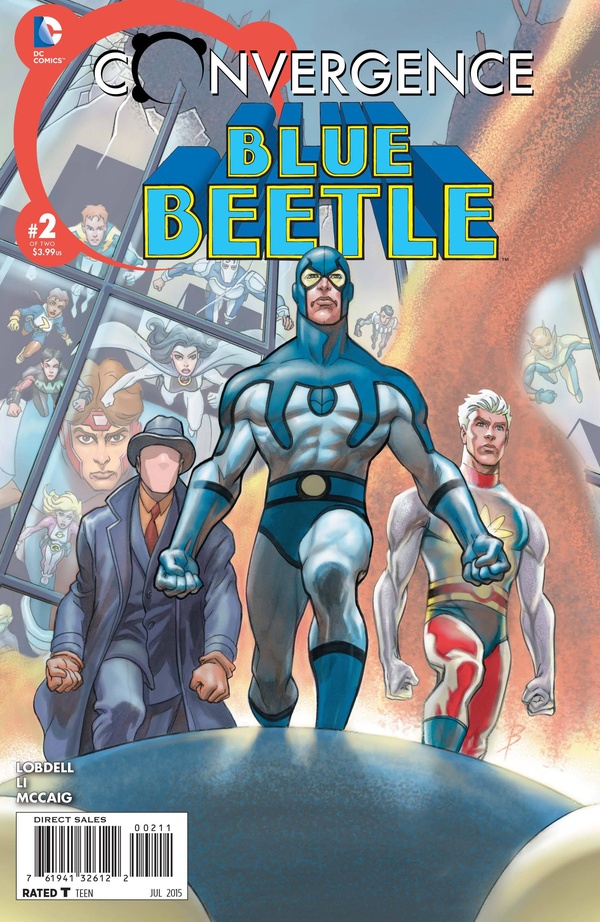 Convergence Blue Beetle #2 cover