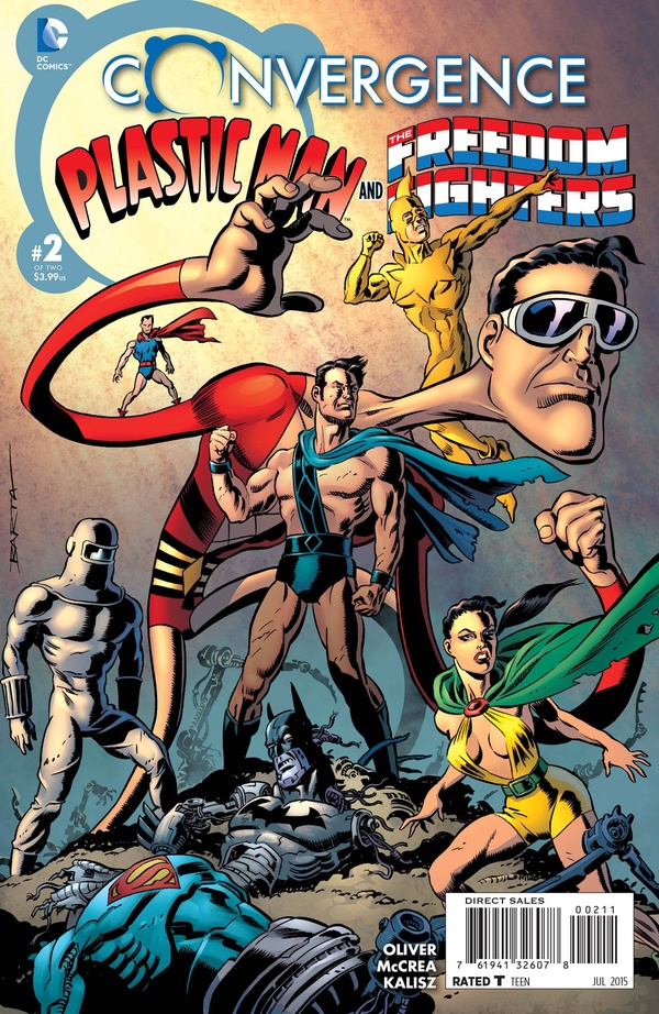 Convergence Plastic Man and the Freedom Fighters #2 cover