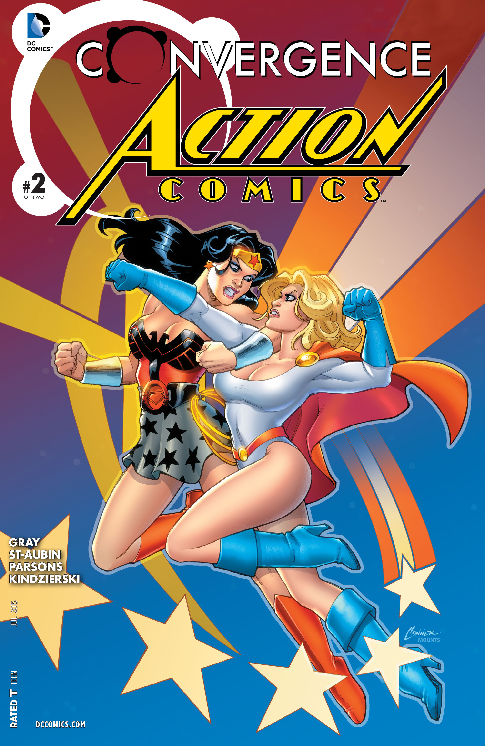 Convergence Action Comics #2 cover
