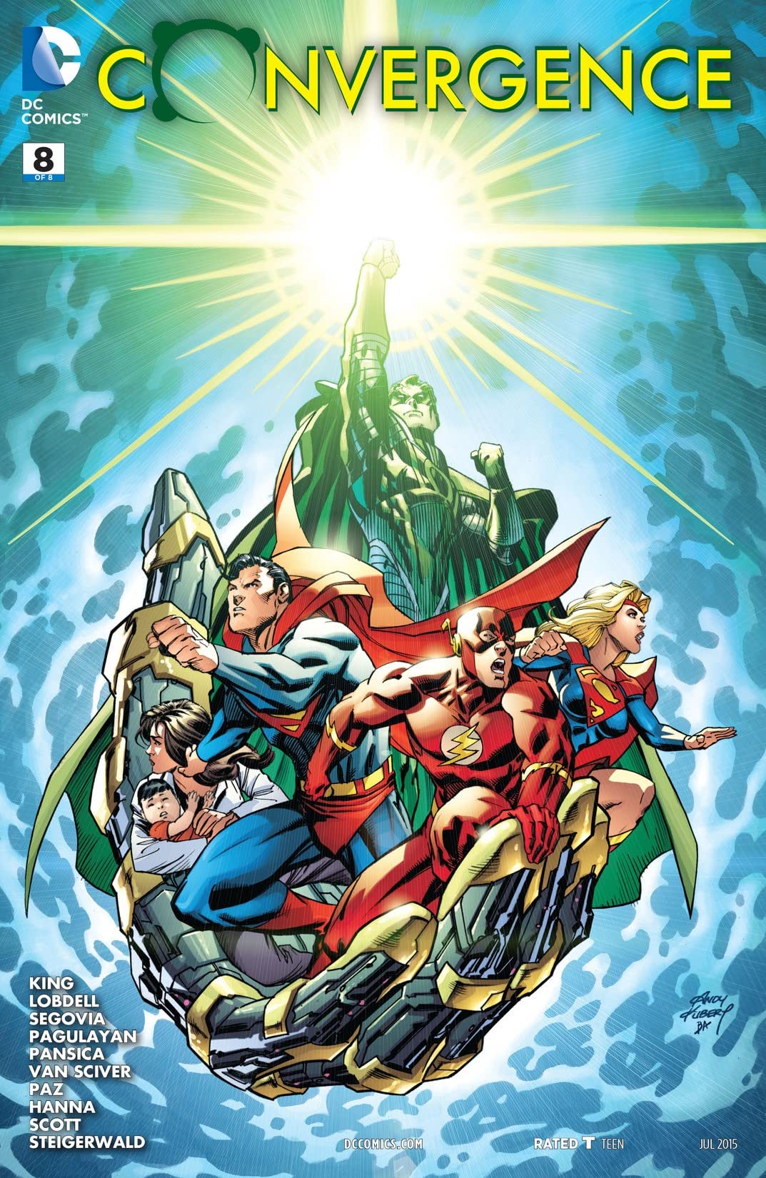 Convergence #8 cover