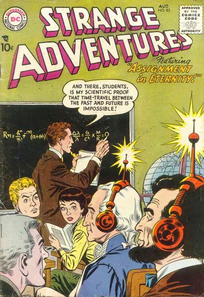 Strange Adventures #83 cover