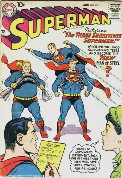 Superman #115 cover