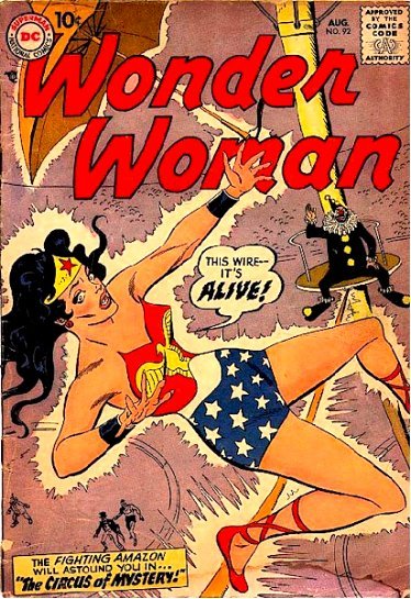 Wonder Woman #92 cover