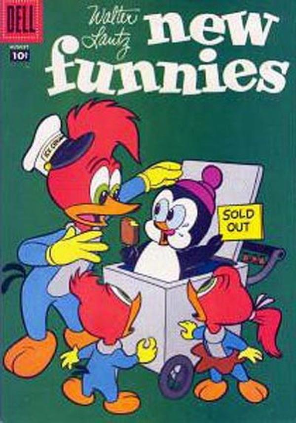 Walter Lantz New Funnies #246 cover