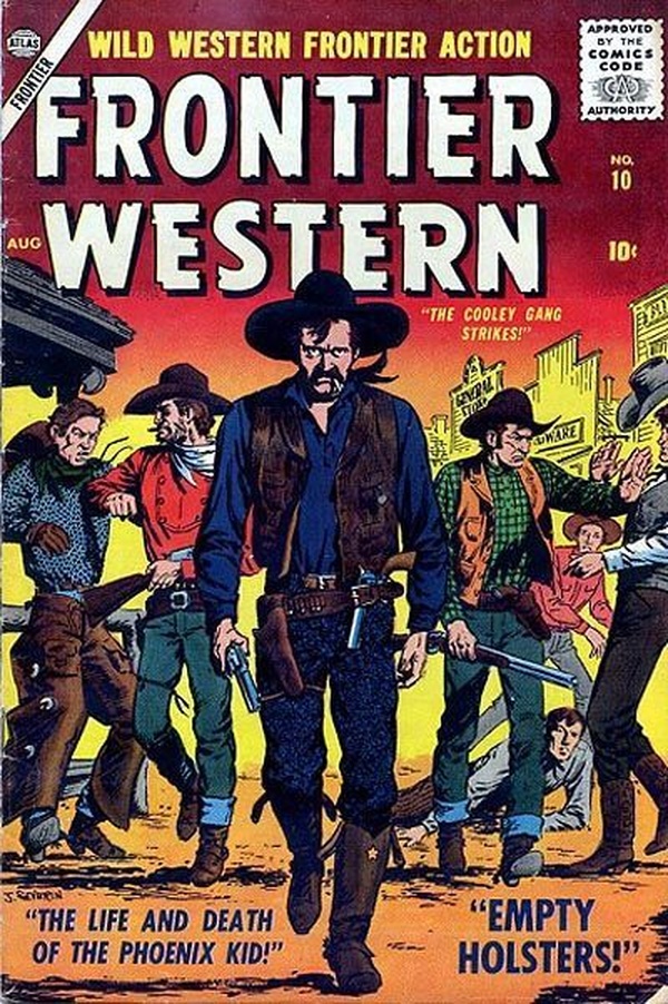 Frontier Western #10 cover