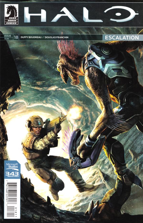 Halo: Escalation #18 cover