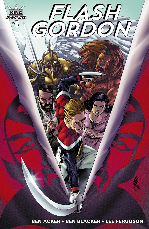 King: Flash Gordon #4 cover