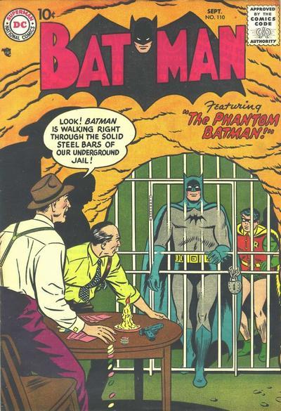 Batman #110 cover