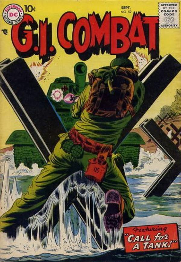 G.I. Combat #52 cover