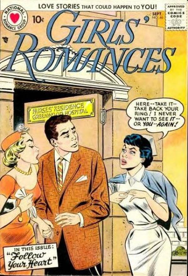 Girls' Romances #46 cover