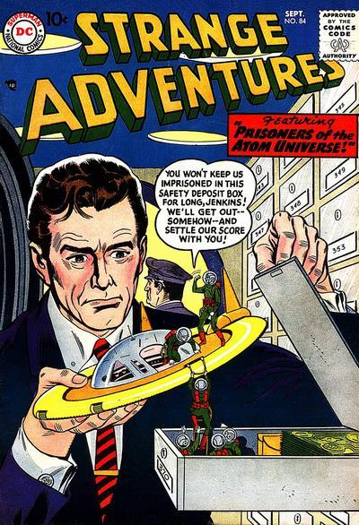 Strange Adventures #84 cover