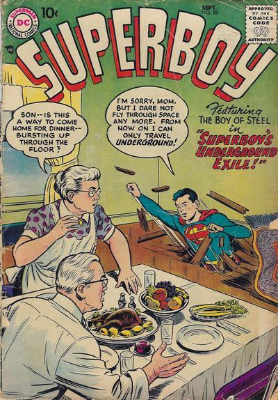 Superboy #59 cover