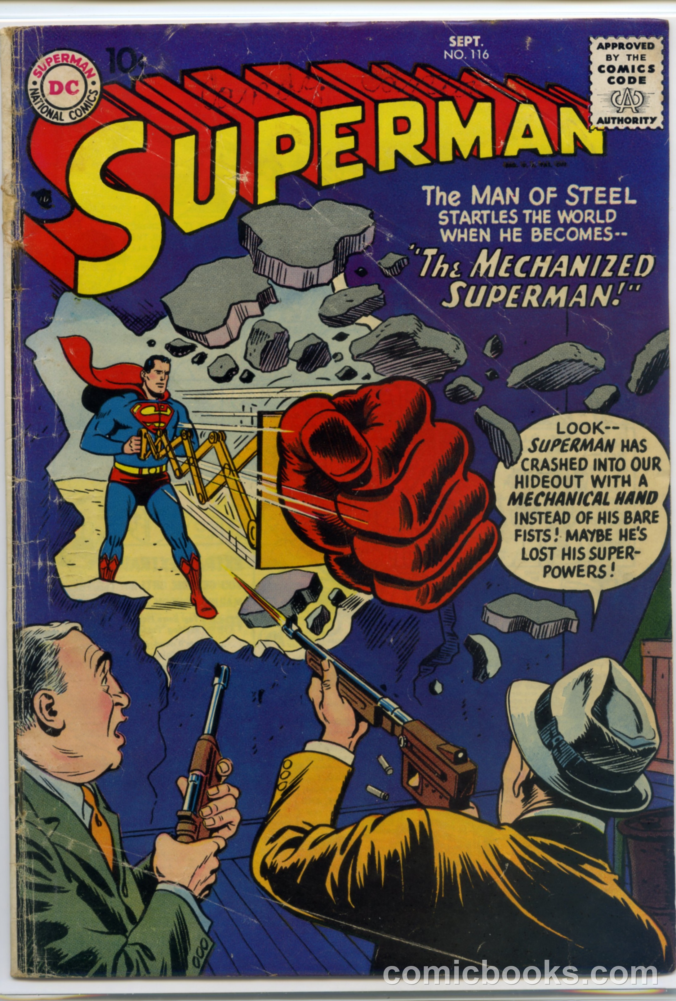 Superman #116 cover