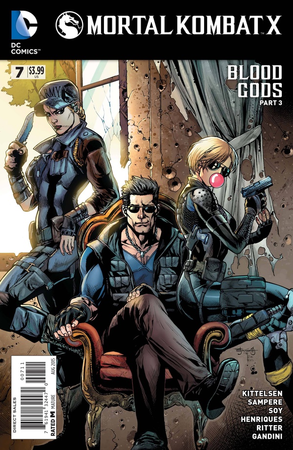 Mortal Kombat X #7 cover
