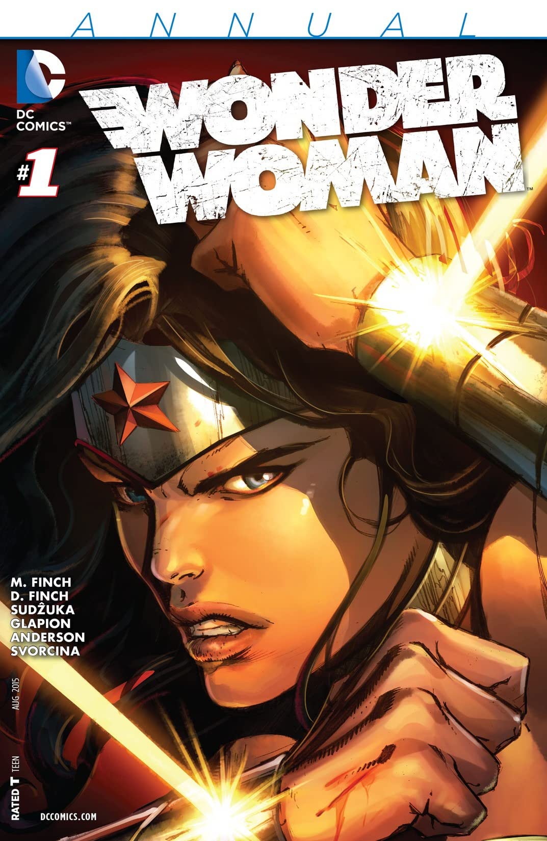 Wonder Woman Annual #1 cover