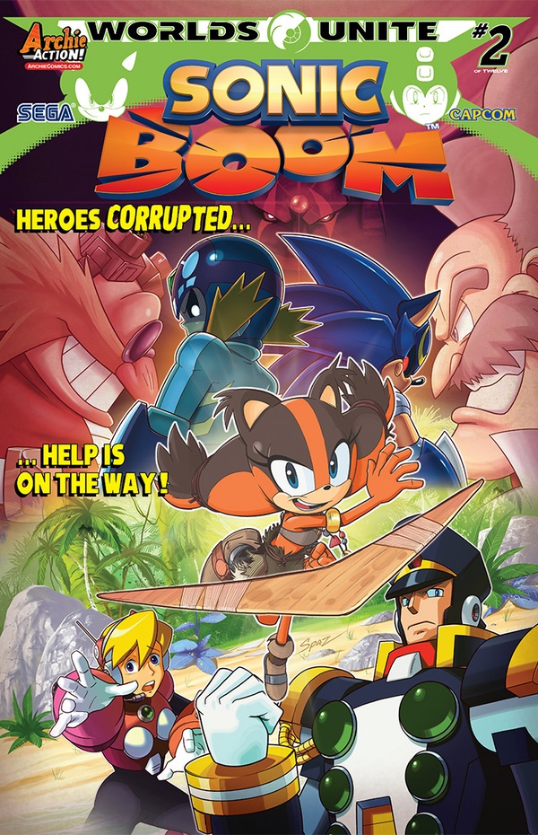 Sonic Boom #8 cover