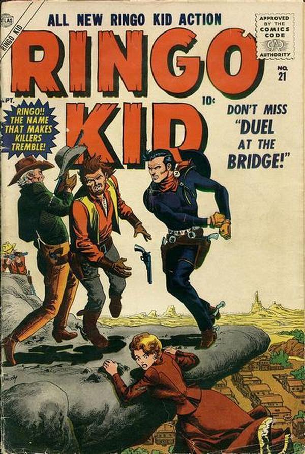Ringo Kid #21 cover