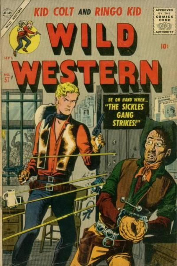 Wild Western #57 cover