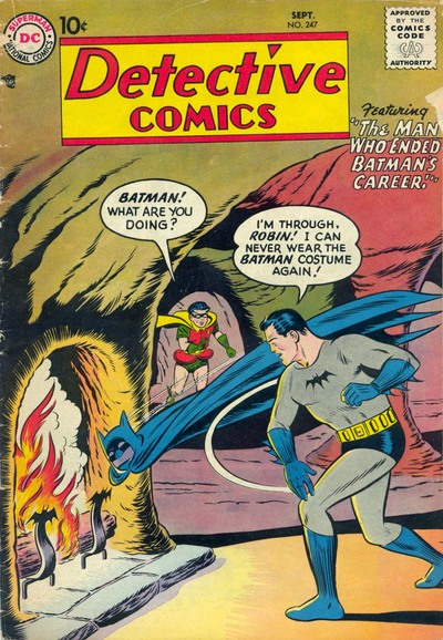 Detective Comics #247 cover